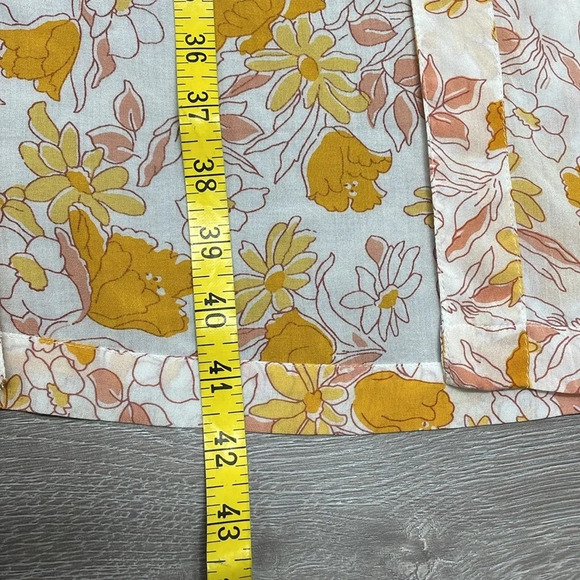 LOFT Floral Modal Open Front Duster Kimono XS/S - Picture 13 of 15